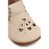 Mikk-Line Prewalker Leather Sandal w/ Heart Prewalker White Swan
